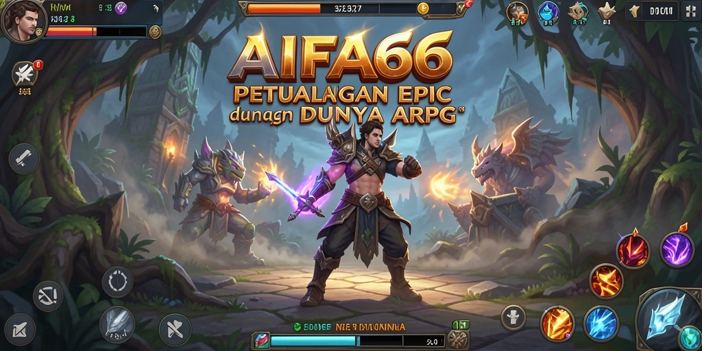 Gambaran menakjubkan dari gameplay ARPG AIFA66.