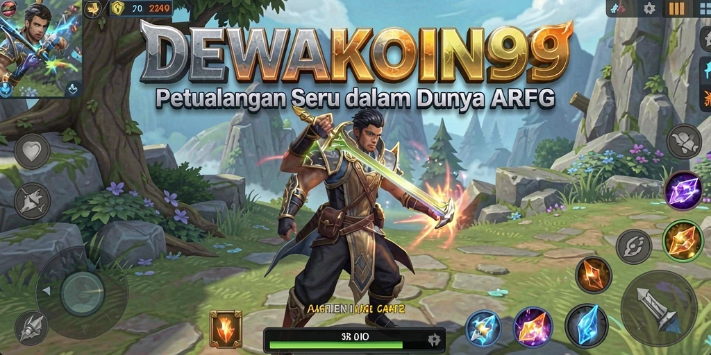 Tampilan gameplay mengesankan dari DEWAKOIN99 dalam aksi ARPG.