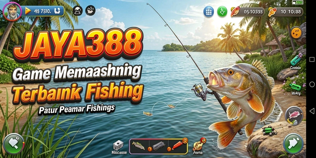 Grafis memukau dari gameplay Fishing di JAYA388.