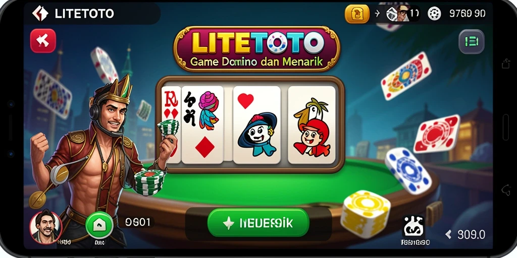 Tampilan gameplay seru dari LITETOTO dengan teman-teman.